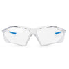 SolidWork professional safety glasses with integrated side protection - eye protection with clear, fog-free, scratch-resistant and UV protective coated lenses