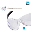 SolidWork SW8314 professional safety glasses with integrated side protection - eye protection with clear, fog-free, scratch-resistant and UV protective coated lenses - Spectacles for shooting