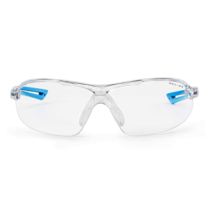 SolidWork SW8316 professional safety glasses with integrated side protection - eye protection with clear, fog-free, scratch-resistant and UV protective coated lenses - Spectacles