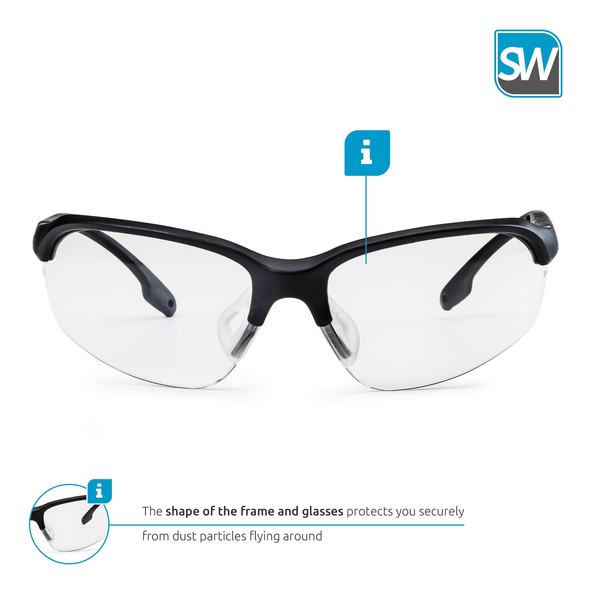 Protective shooting discount glasses