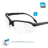 SolidWork SW8316 premium safety glasses for shooting | eye protection for pro gun shooters