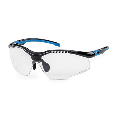 SolidWork SW8318 professional safety glasses with integrated side protection - eye protection with clear, fog-free, scratch-resistant and UV protective coated lenses - Spectacles