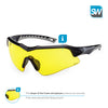 SolidWork SW8321 premium safety glasses for shooting | eye protection for pro gun shooters