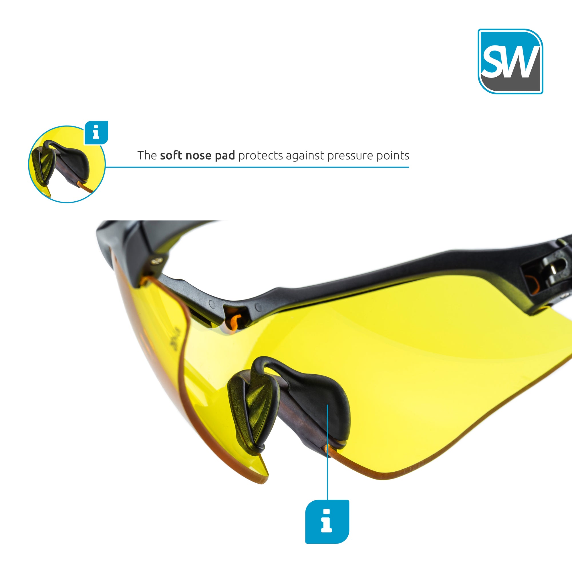 Shooting sales glasses safety