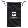 SolidWork microfiber pouch for safety goggles, bag to protect your glasses from scratches and other damages