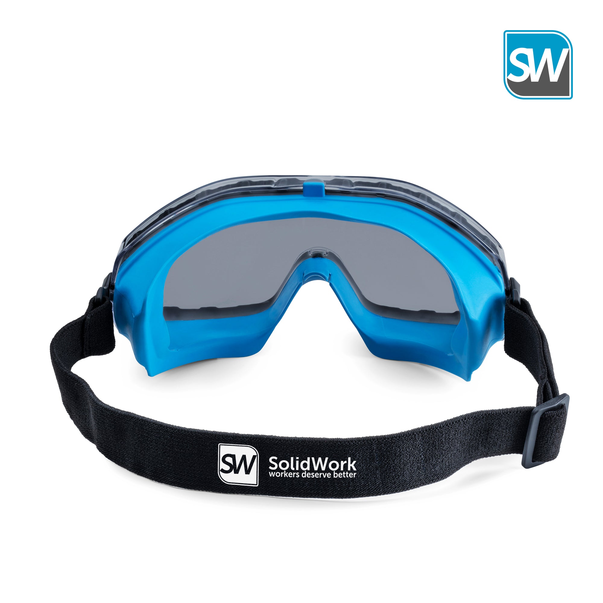 SolidWork SW8302 Safety Goggles with universal fit Safety Glasses with Grey Fog Free Anti Scratch and UV Protection Coated Lenses Spectacles for