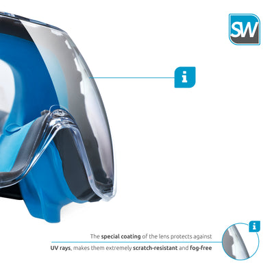 SolidWork SW8301 Safety Goggles with universal fit